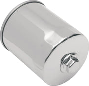 Drag Specialties Magnetic Ring Oil Filter Chrome