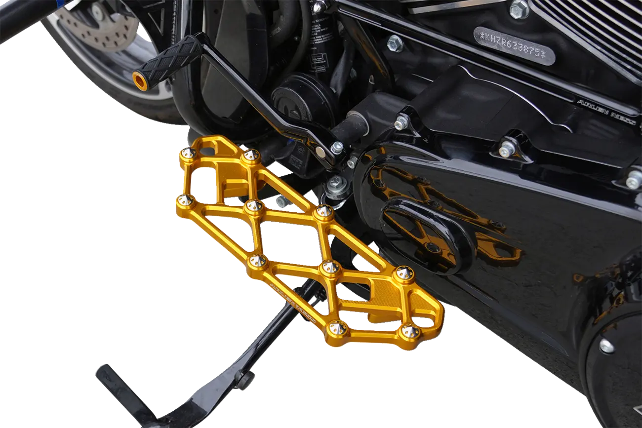 Arlen Ness Diamond Floorboards - Gold