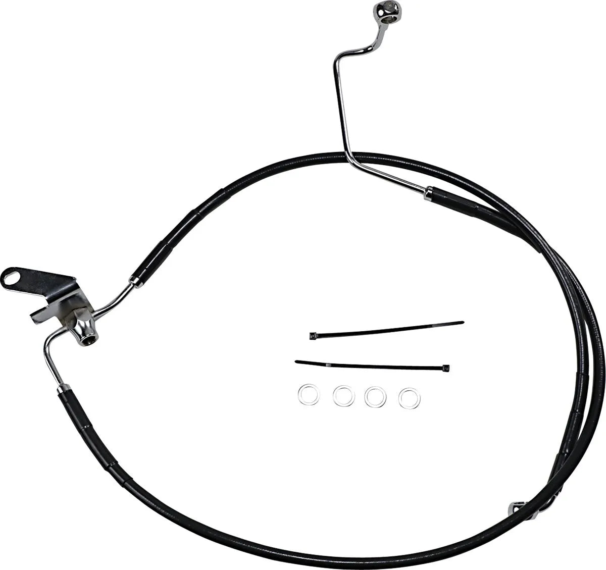 Drag Specialties Extended Brake Line Kit For Rear