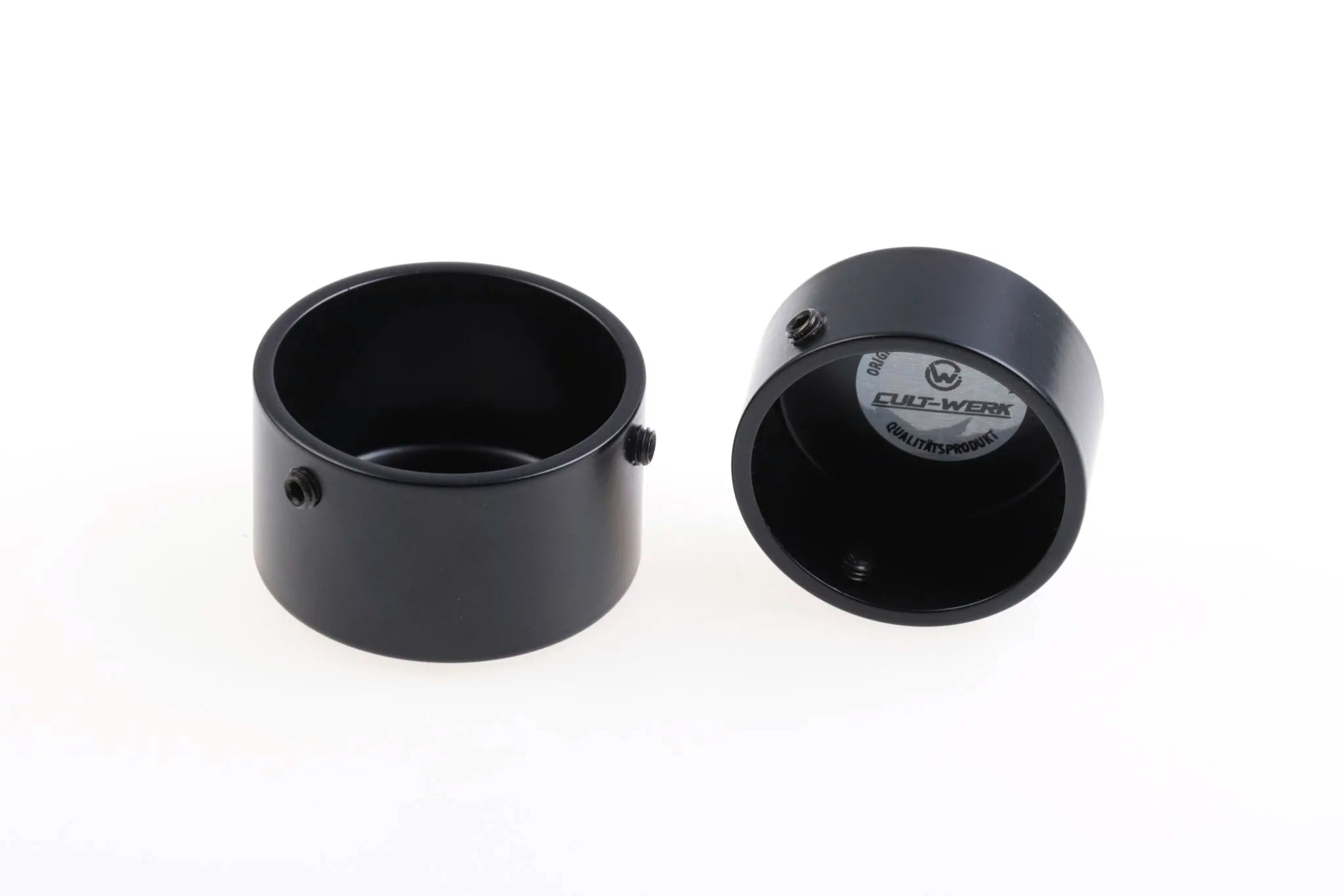 Cult Werk Black Aluminum Axle Cover