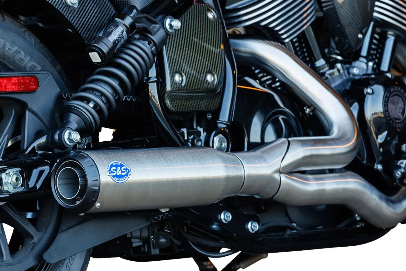 S&s Cycle 2-into-1 Qualifier Exhaust System Race