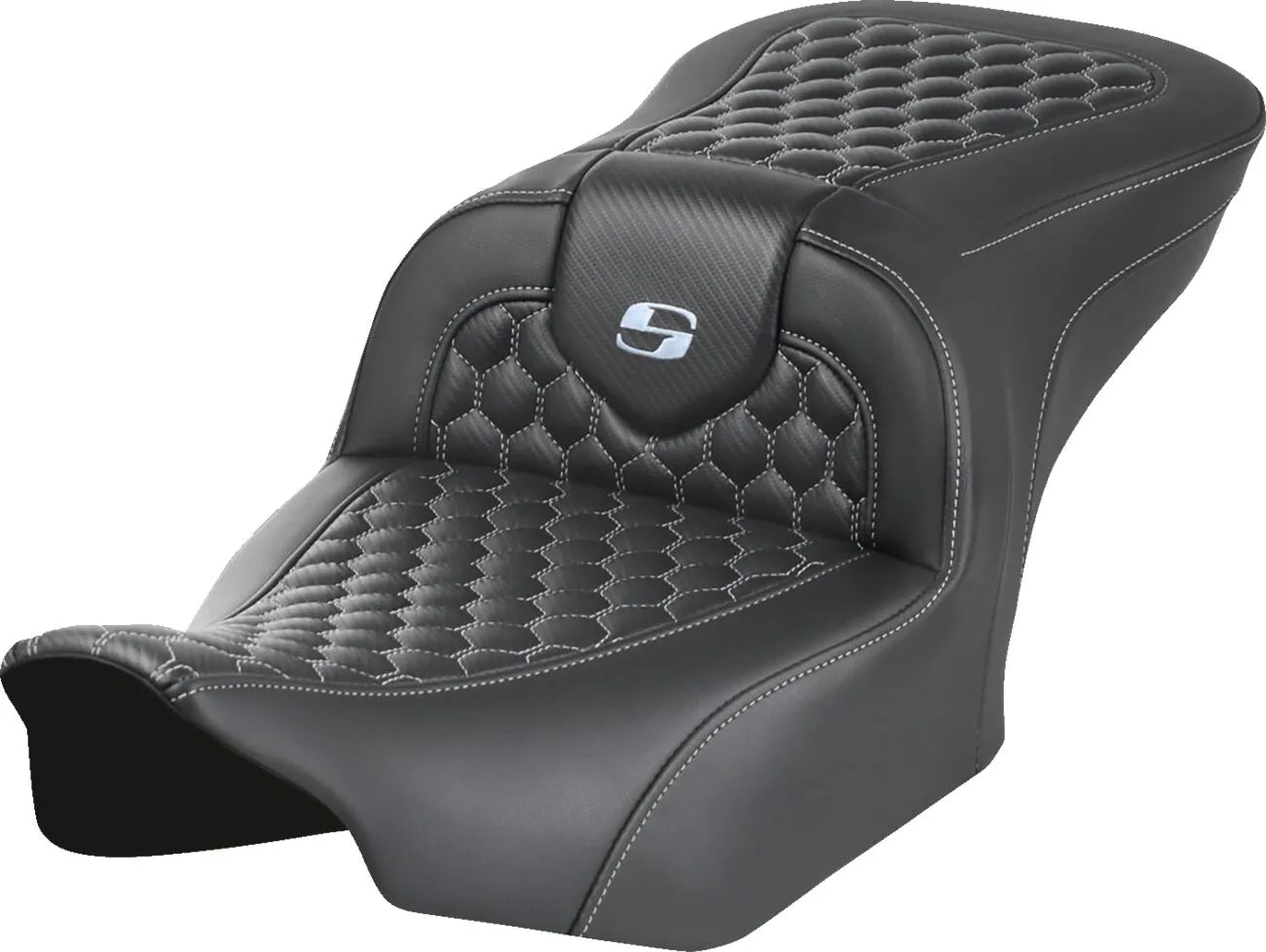 Saddlemen Roadsofa Seat - Honeycomb Stitching