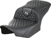Saddlemen Roadsofa Seat - Honeycomb Stitching