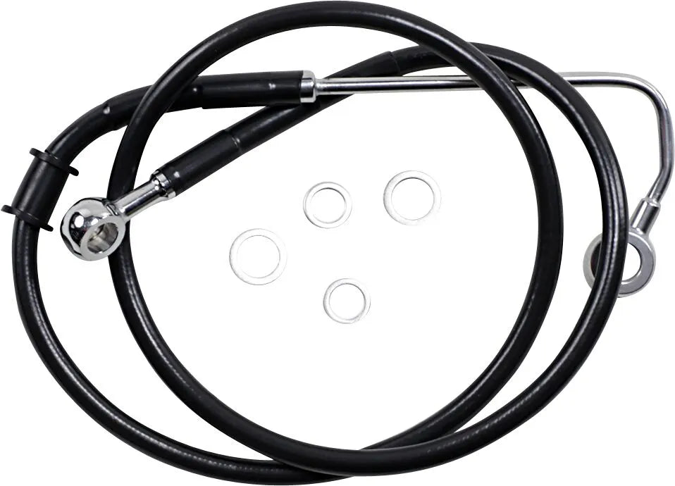 Drag Specialties Extended Brake Line For Abs - 39.75"