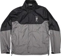 Thrashin Supply Co. Mission Waterproof Rain Jacket - Black/Gray