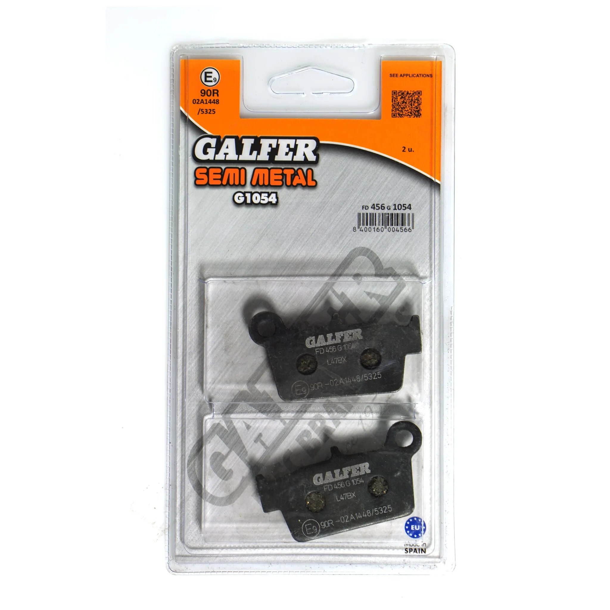 Galfer Semi-metallic Brake Pads For Oem Replacement