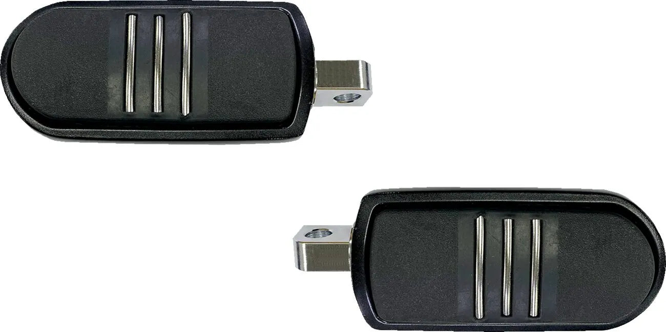 Drag Specialties Sweeper Foot Pegs - Black