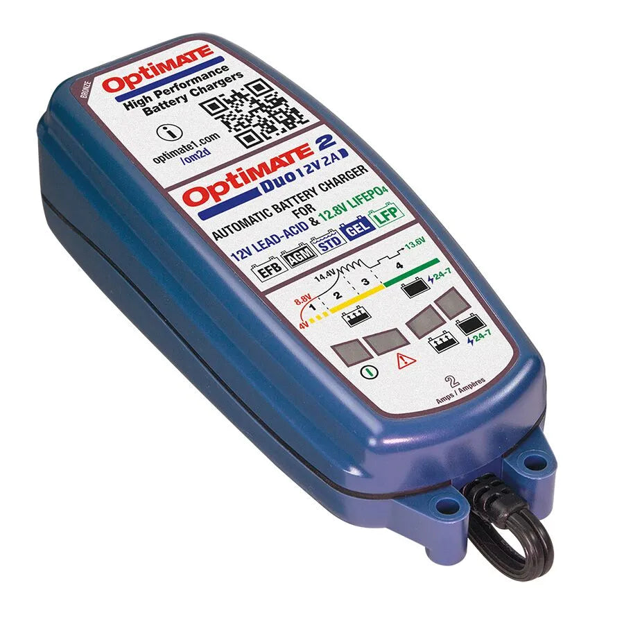 Tecmate Optimate 2 Duo Battery Charger