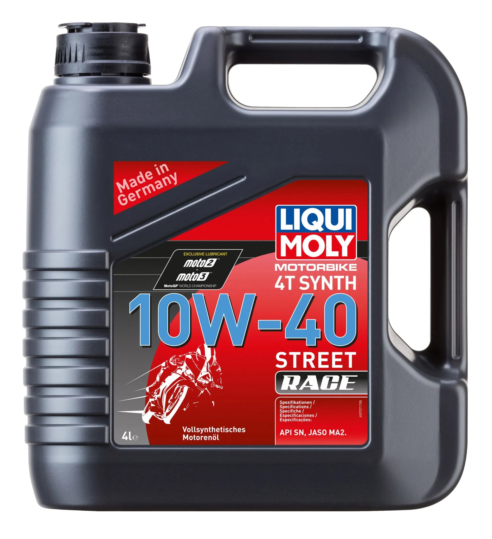 Liqui Moly 4t 10w-40 Street Engine Oil - 4 Liter