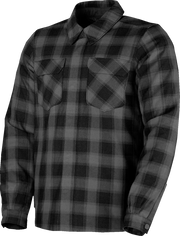 Icon Fallblock Flannel Jacket - Black/Gray