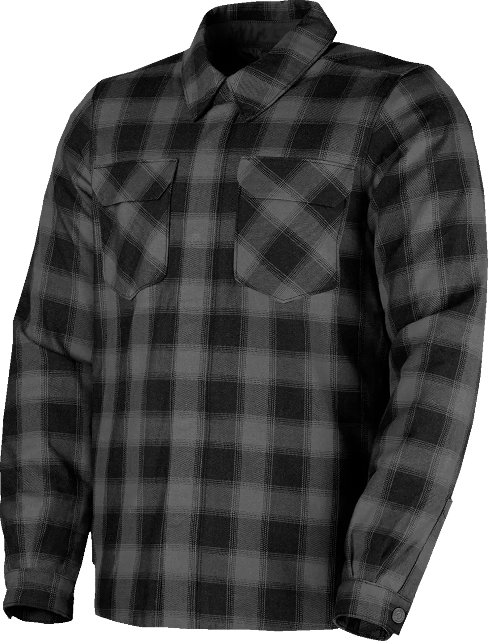 Icon Fallblock Flannel Jacket - Black/Gray