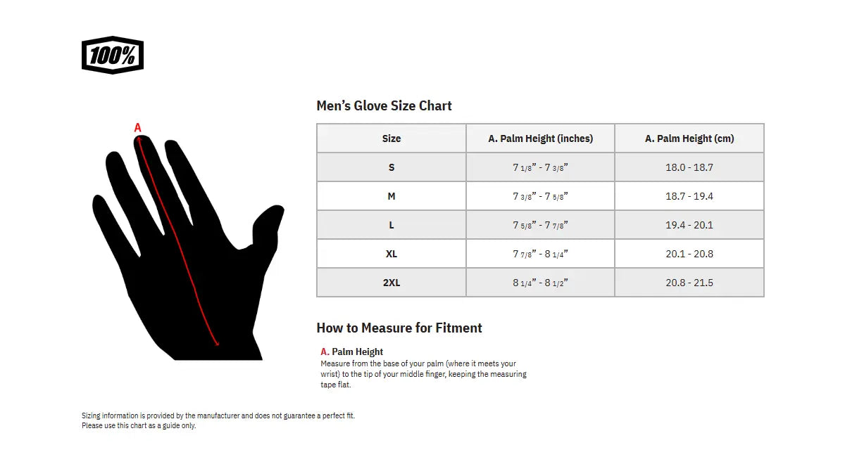 100% Airmatic Gloves For Motocross - Black/Red