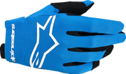 Alpinestars Youth Radar Gloves Mx Touchscreen - Black/White/UCLA Blue