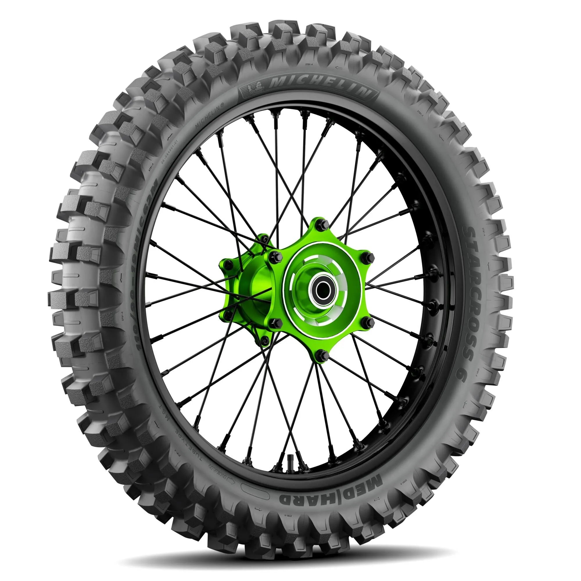 Michelin Starcross 6 Medium Hard Tire - 120/90-18 Rear