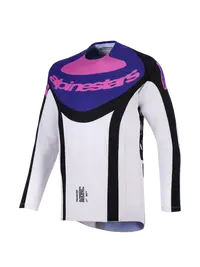 Alpinestars Techstar Knif Jersey - Black/Gray/Purple