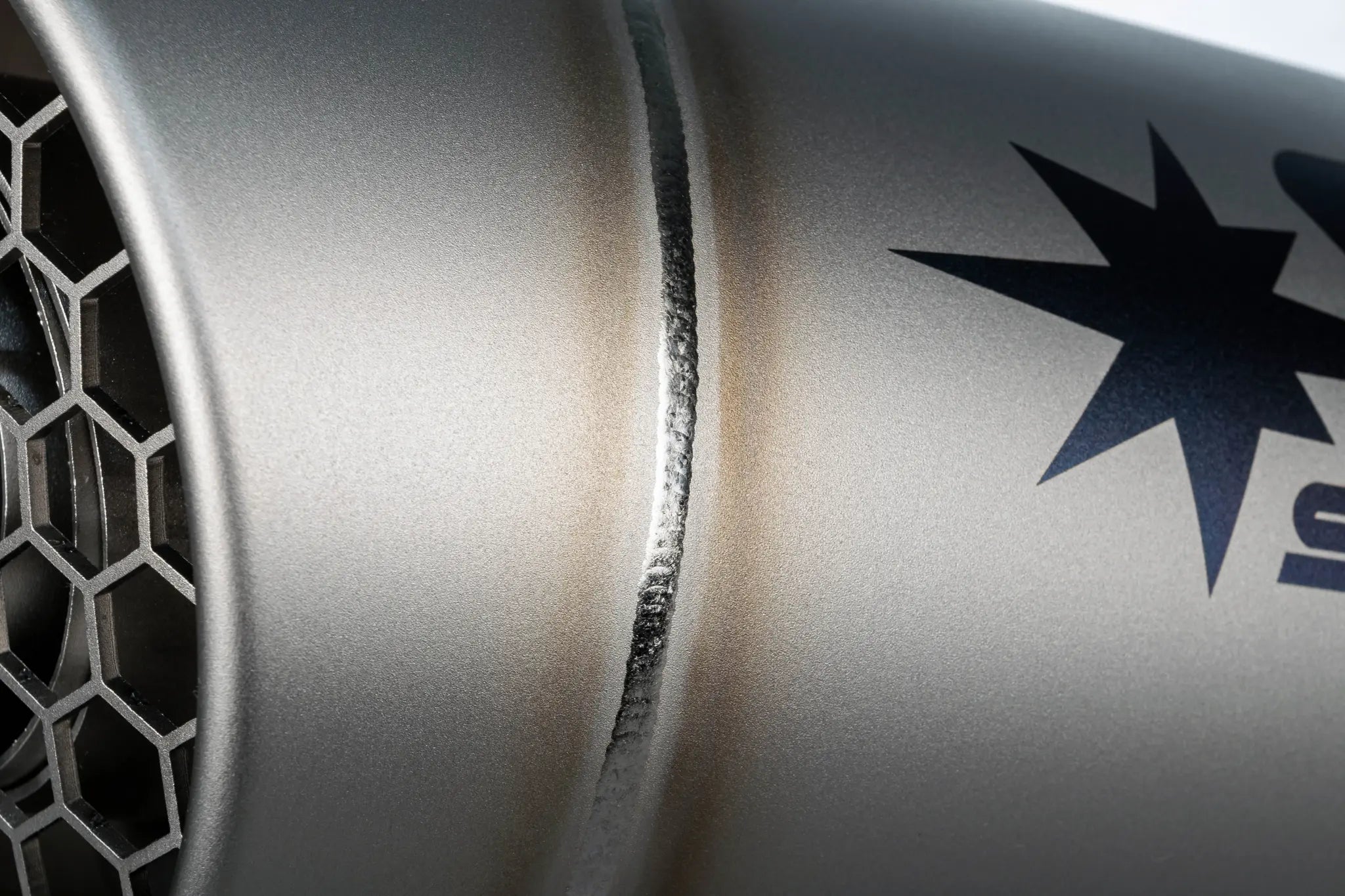 Spark Grid-o Exhaust System - Titanium Slip-on