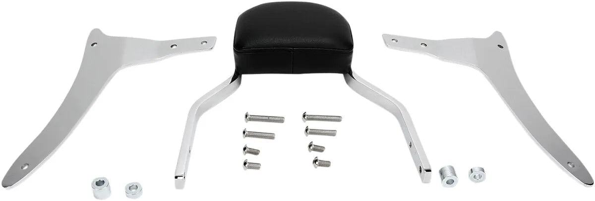 Cobra Square Sissy Bar Kit - Chrome Steel