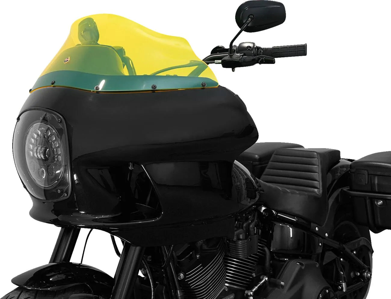 Klock Werks Kolor Flare Ice Windshield For Fxrp
