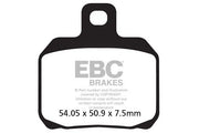 Ebc Sfac Carbon Series Scooter Brake Pads