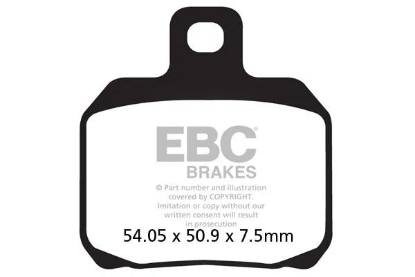 Ebc Vee Semi-sintered Brake Pads
