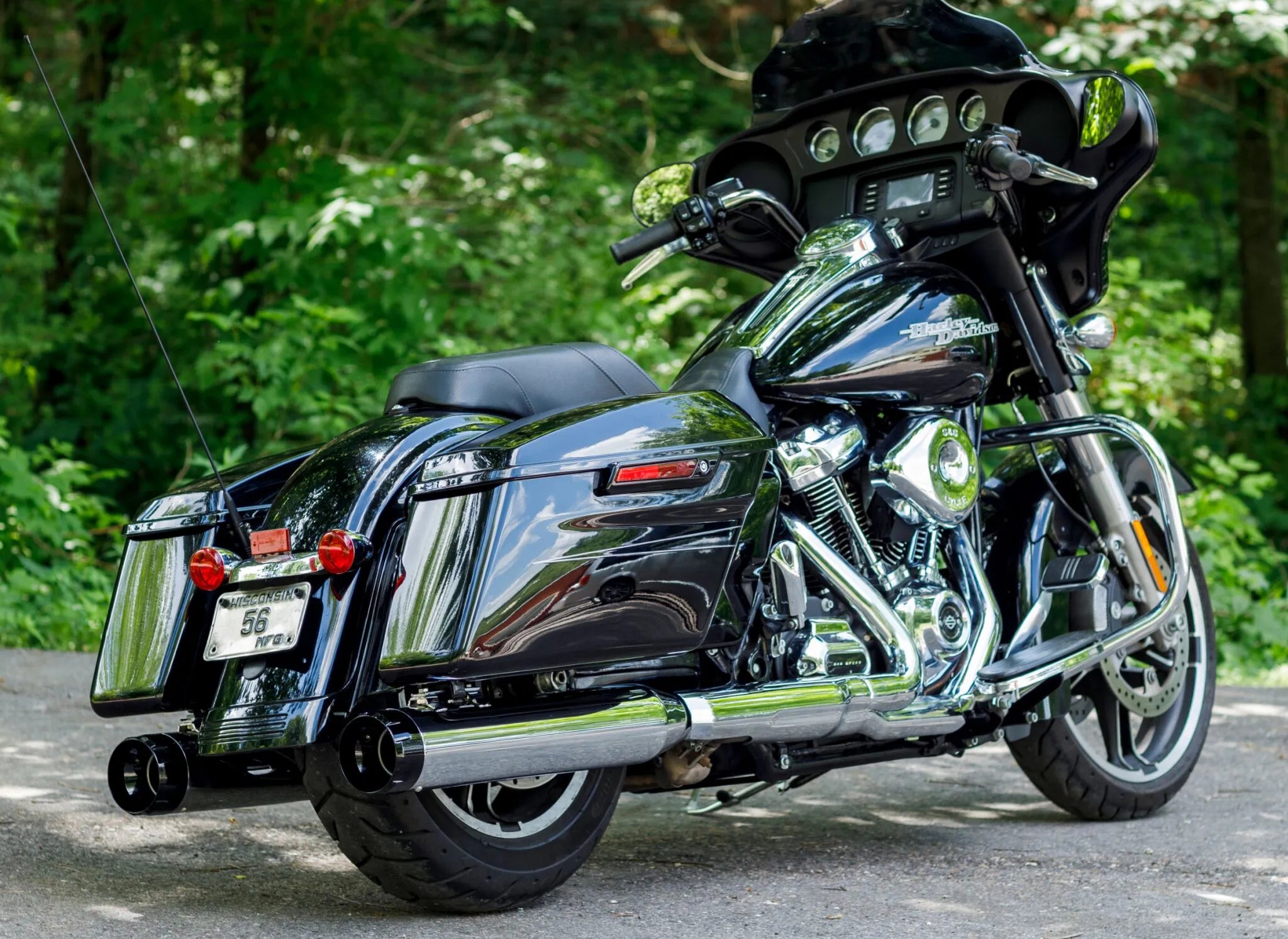 S&s Cycle Mk45 4-1/2" Performance Mufflers For Touring