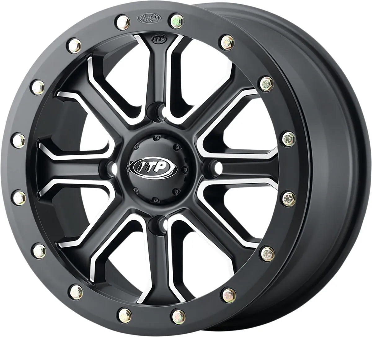Itp Inertia Wheel - 14x7 Matte Black