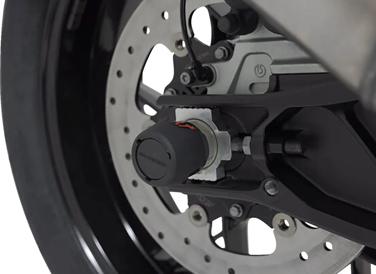 Sw-motech Rear Axle Slider - Swing Arm Protection