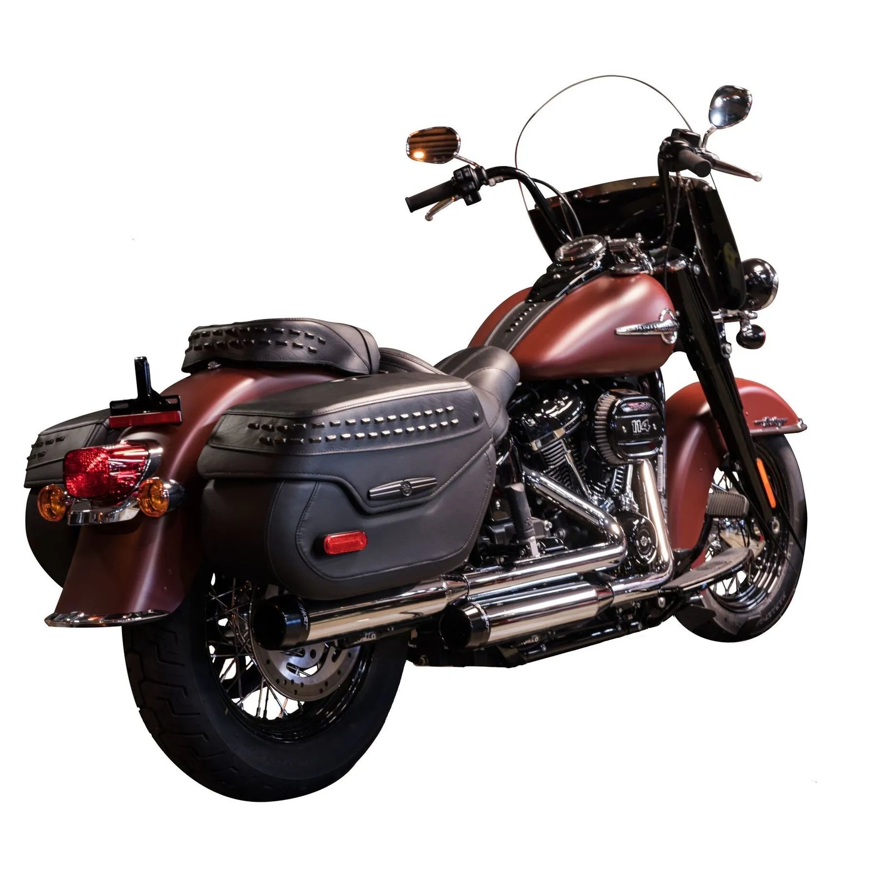 Rinehart Racing 3.5" Slip-on Mufflers For Softails