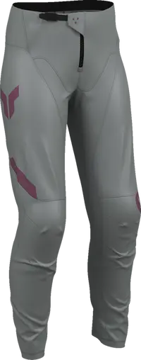 Thor Ridemode Menace Racewear-bukser til kvinder – grå/lilla