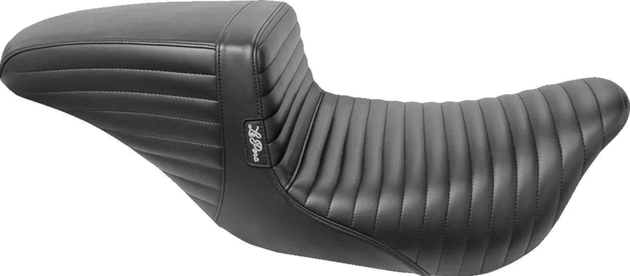 Le Pera Kickflip Seat - Black Vinyl, Pleated