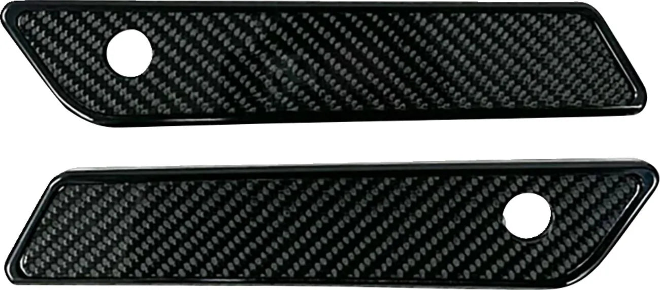 Pro-one Saddlebag Latch Covers - Black Anodized