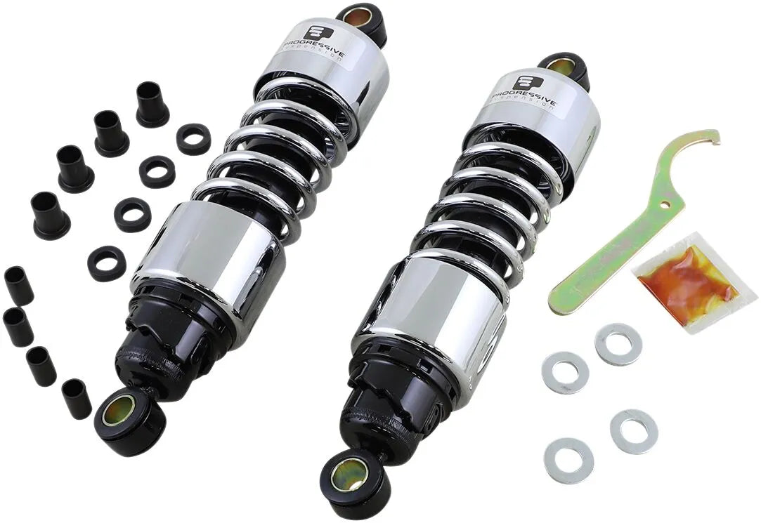 Progressive Suspension 412 Series Shocks For Harley Models