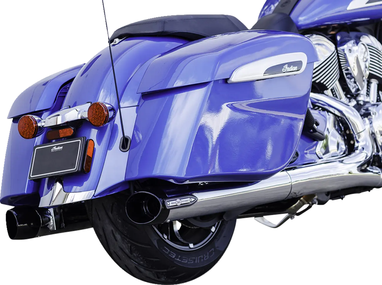 S&s Cycle 4" Broadhead Slip-on Mufflers - Chrome