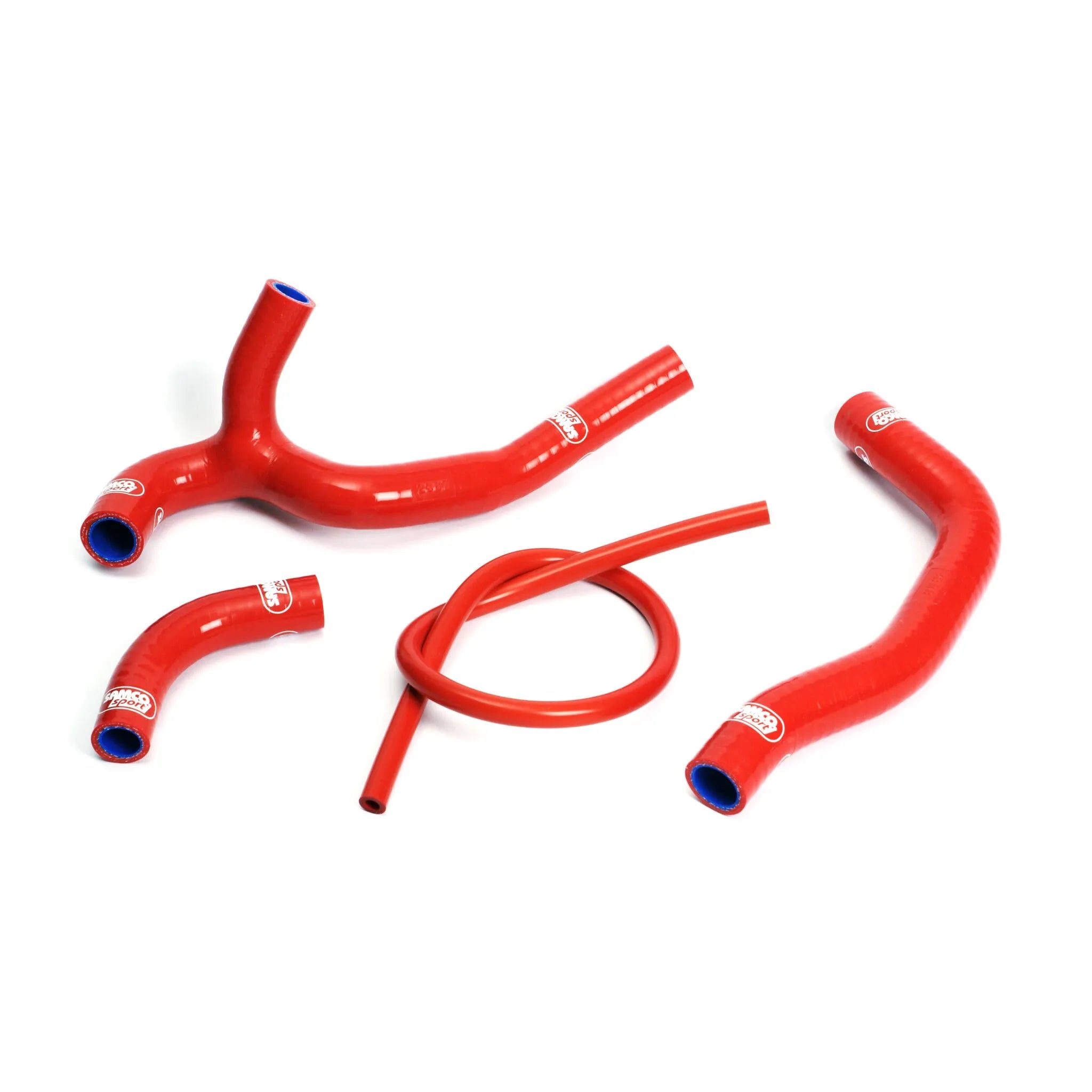 Samco Sport Radiator Hose Kit - Red Silicone