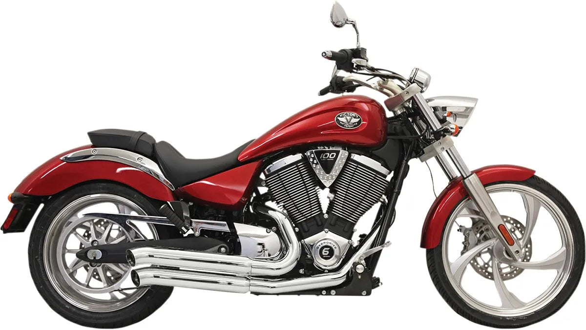 Bassani Xhaust Pro-street Exhaust System - Chrome