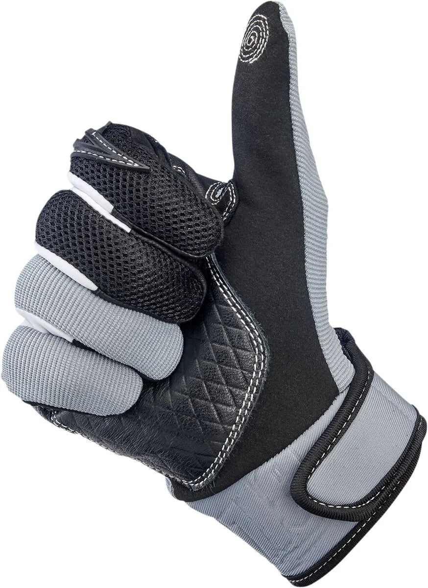 Biltwell Baja Gloves Motocross Inspired - Black/Gray
