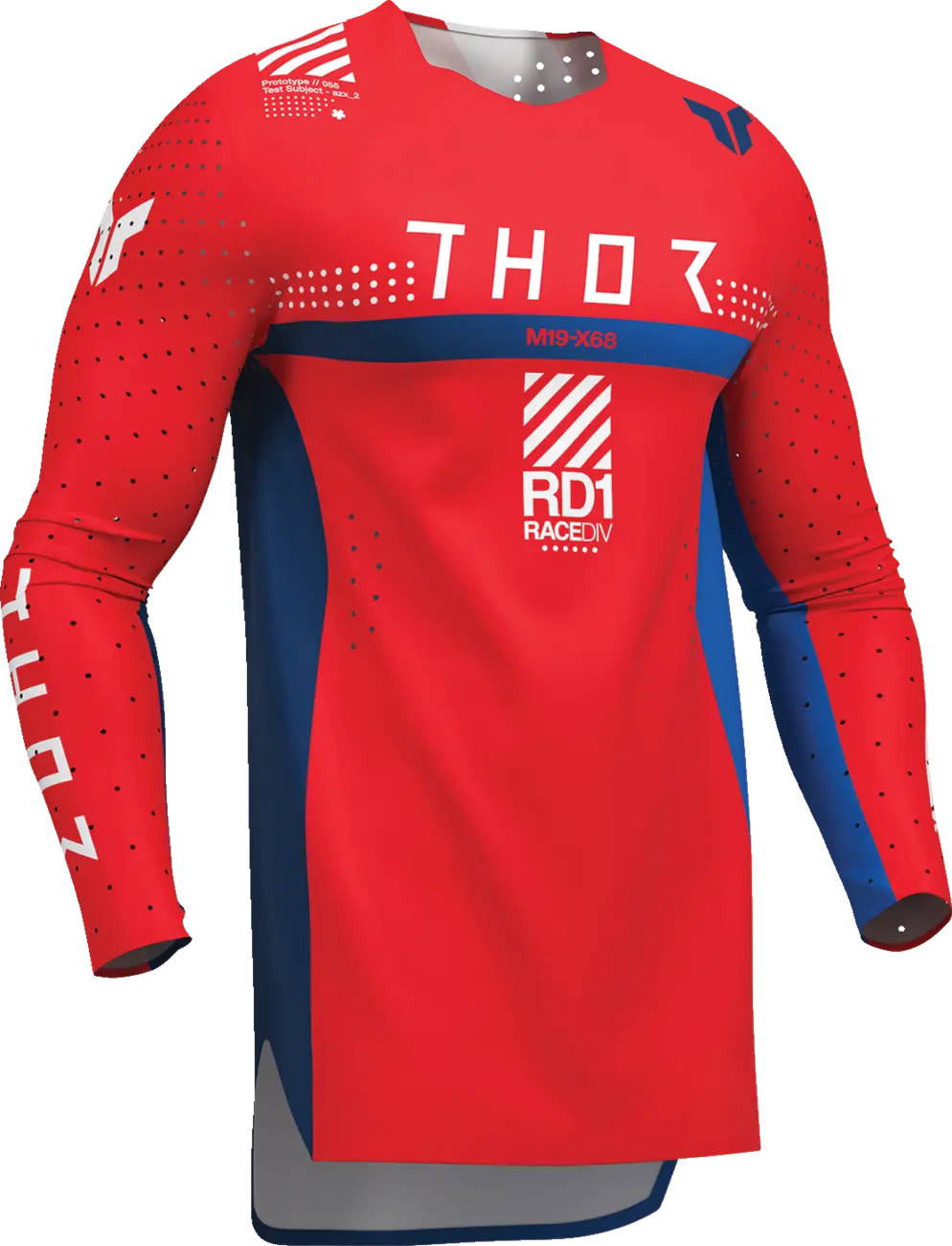 Thor Sportmode Synth Jersey - Blue/Red/White