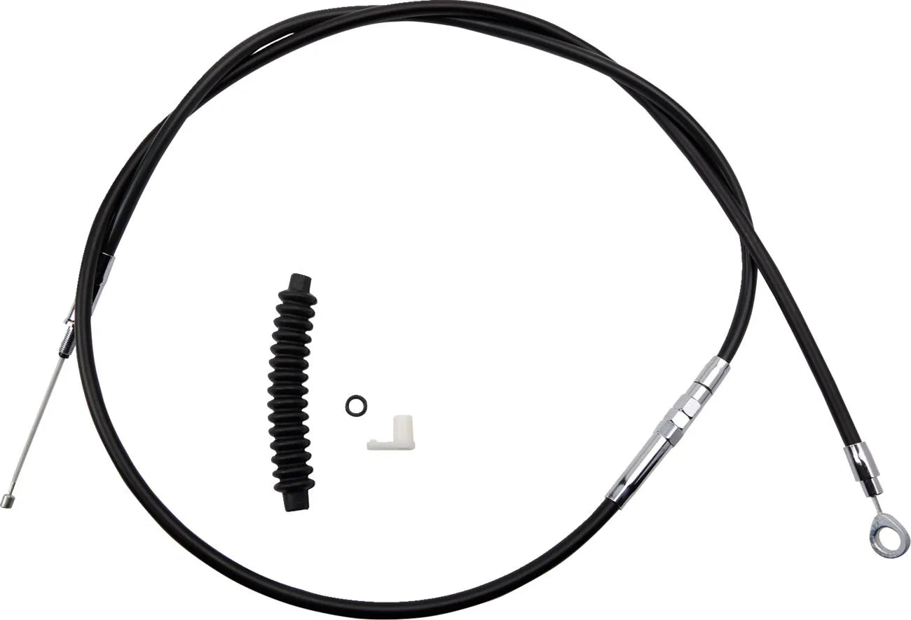 Drag Specialties High-efficiency Clutch Cable Black Vinyl