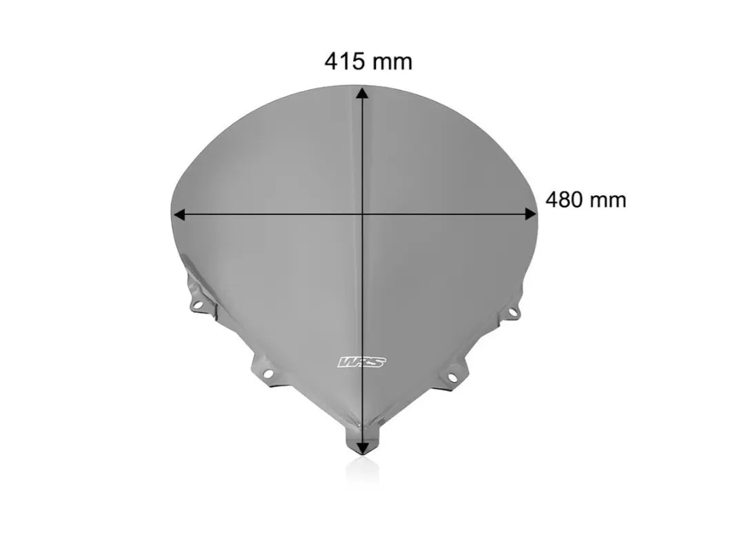 Wrs Windscreen Sport K1200s/k1300s Dark Smoke