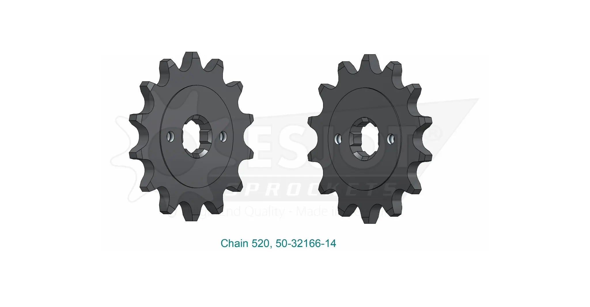 Esjot 520 Sprocket - Front Motorcycle Sprocket