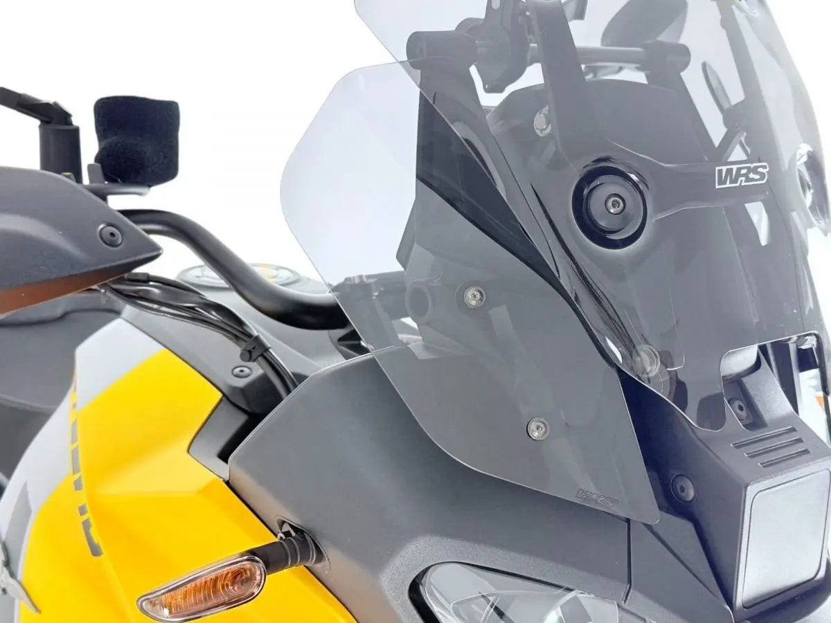 Wrs Side Deflectors Moto Guzzi Stelvio - Smoke