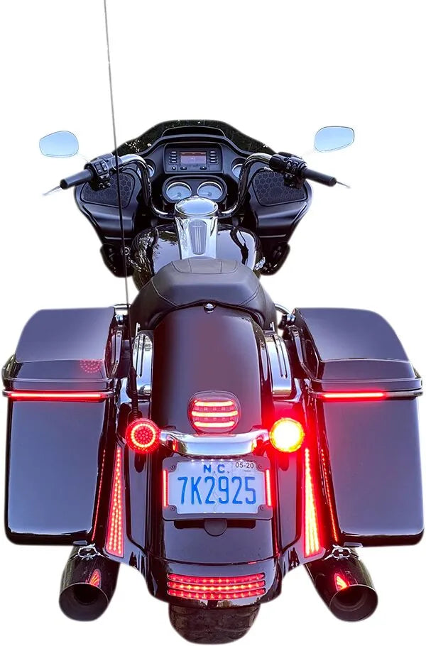 Custom Dynamics Genesis 4 Red Led Turn Signal Inserts