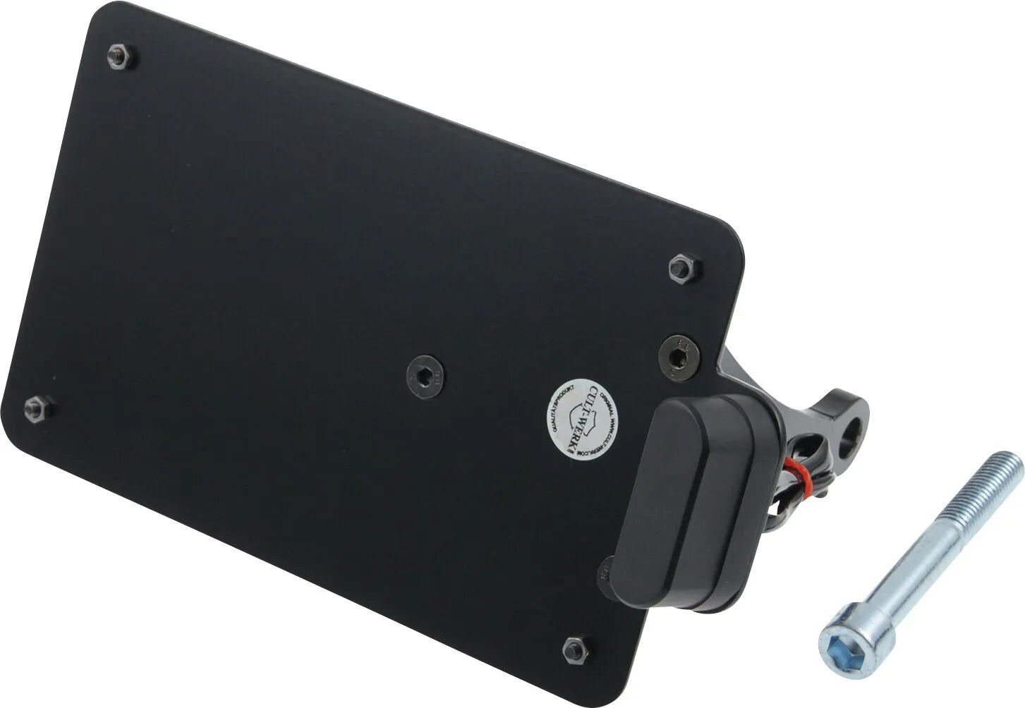 Cult Werk License Plate Holder With Led Lighting