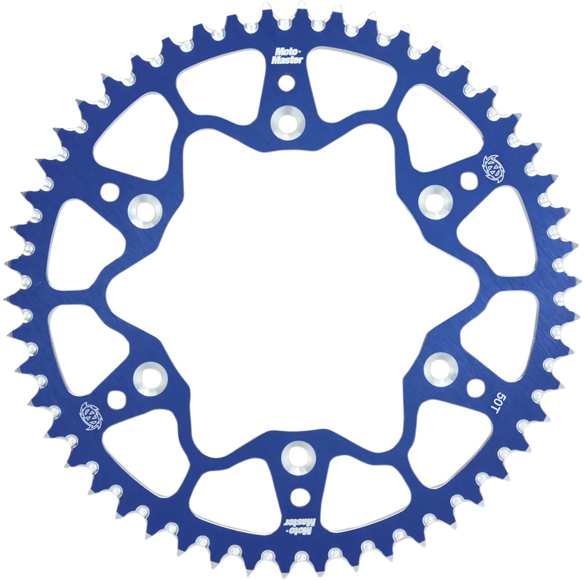 Moto-master 7075 Racing Mx Sprocket 520 - 51t Blue