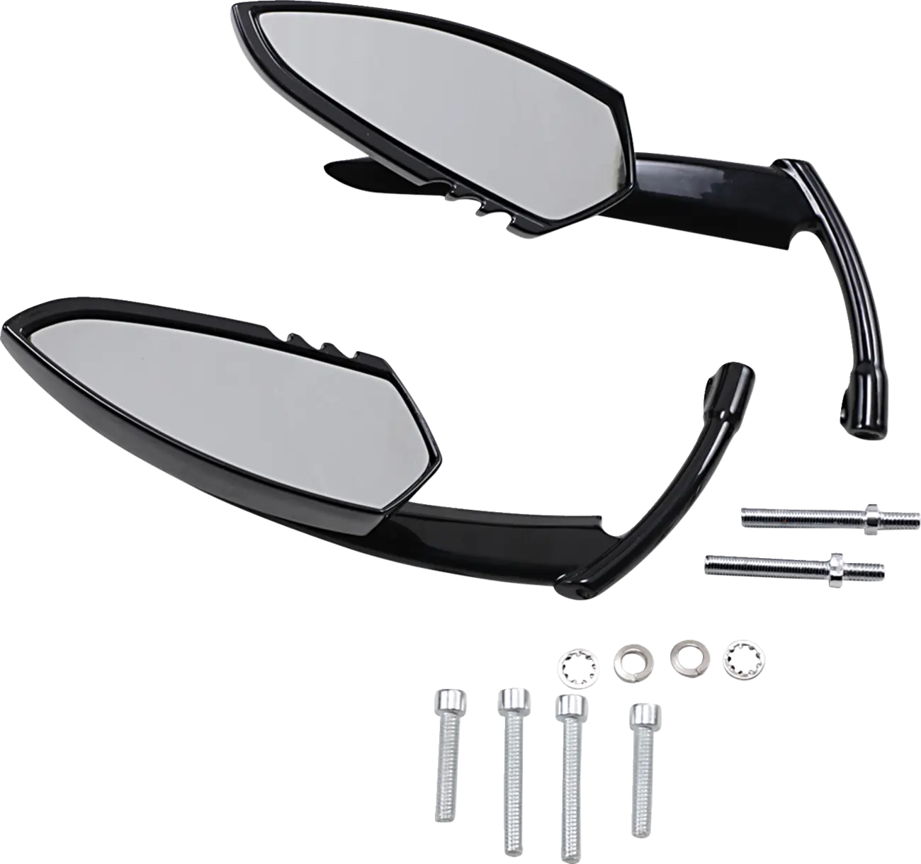 Kuryakyn Scythe Mirrors - Aggressive Style