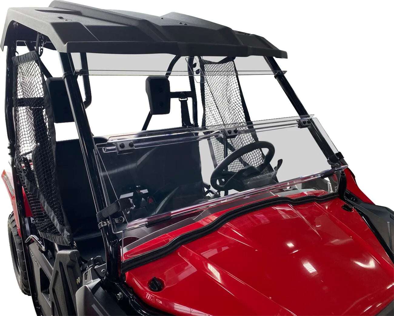 Moose Offroad Deluxe Full Folding Windshield