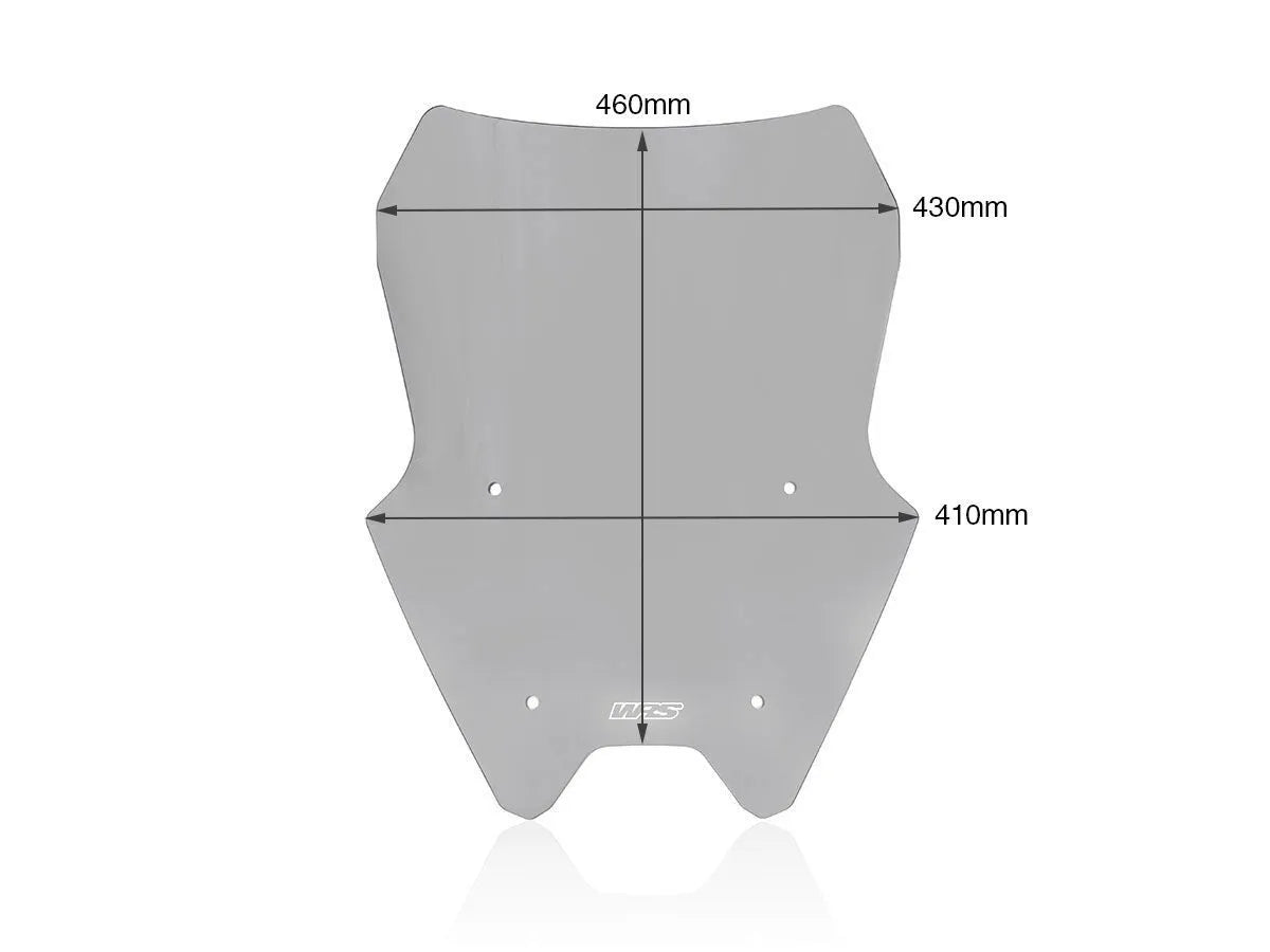 Wrs Smoke Windscreen - Sport Touring Upgrade