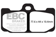 Ebc Epfa Series Extreme Pro Sintered Brake Pads