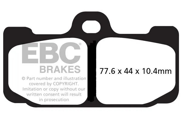 Ebc Epfa Series Extreme Pro Sintered Brake Pads