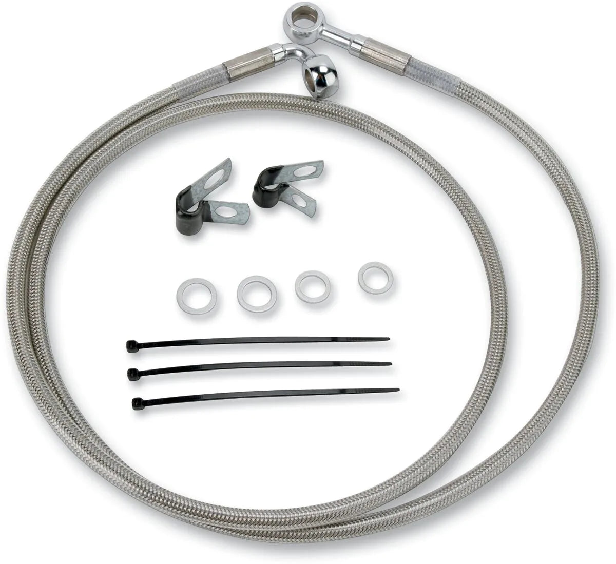 Drag Specialties Extended Brake Line Kit